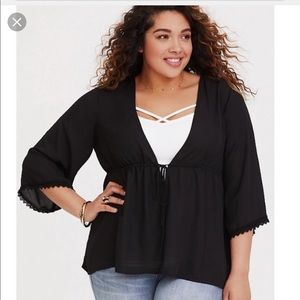 Torrid babydoll top